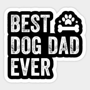 Best dog dad ever Sticker